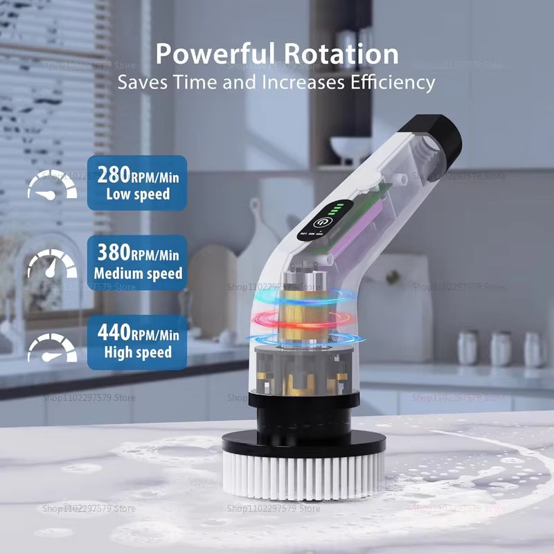 Power Scrubber-Clean Your Home In Minutes