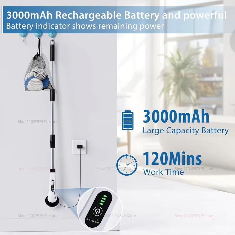 Power Scrubber-Clean Your Home In Minutes