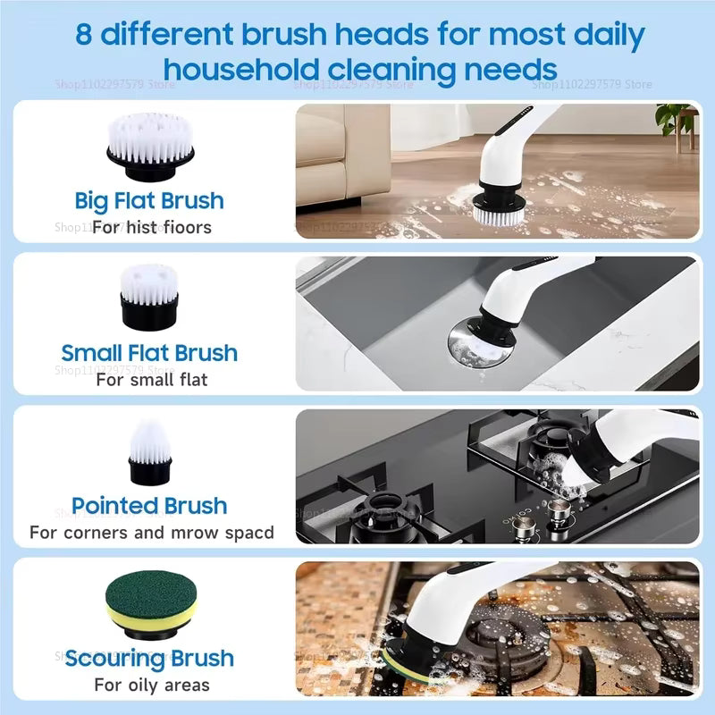 Power Scrubber-Clean Your Home In Minutes